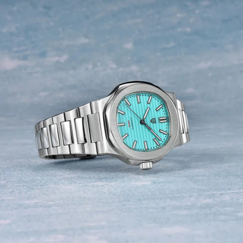 Годинник чоловічий Pagani Design PD-1728 Silver-Tiffany-1